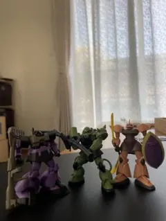 ガンダム　1年戦争　モビルスーツ　３体