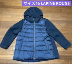 ラピーヌ　ルージュ　大きいサイズ　フード付きジャケット　サイズ46のサムネイル
