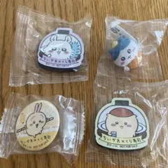 くら寿司びっくらポン ちいかわ 缶バッジ キーホルダー　マグネットセット売り