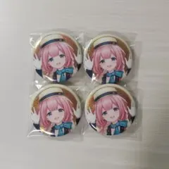 にじさんじ 周央サンゴ 缶バッジビスケット 缶バッジ