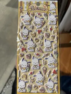 ポチャッコ　マシュマロシール　サンリオ　海外限定　正規品　もちもちシール