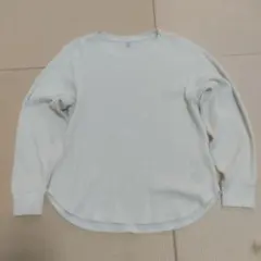 ユニクロ アイボリー 長袖Tシャツ L