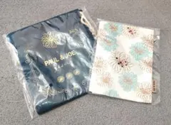PAUL & JOE ネイビー 巾着
