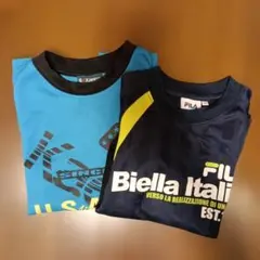 Kaepa FILA 半袖サッカーシャツ 2枚セット
