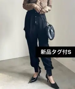 新品：CARGO SLACKS PANTS Ameri Vintage 黒のサムネイル