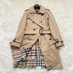美品　バーバリー　トレンチコート　ベージュ　ライナー　ノバチェック　ベルト