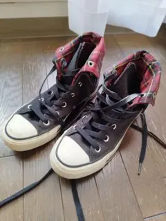 コンバース　オールスター　チェック　ハイカット