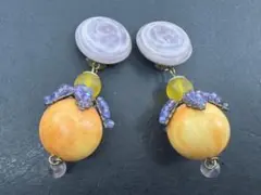 M5855 イヤリング　ヴィンテージ アクセサリー