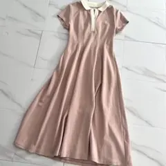 herlipto 【rose】Short Sleeve Polo Dress M