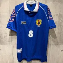 90s asics サッカー 日本代表 ユニフォーム 94年 ドーハの悲劇 XL