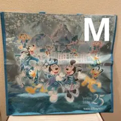 東京ディズニーシー25周年 スパークリングジュビリー ショッピングバッグMサイズ