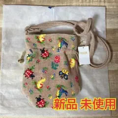FEILER スマホショルダーバッグ ドット ハイジ柄 ベージュ フェイラー