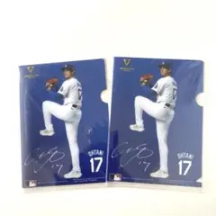 大谷翔平 クリアファイル バンテリン　2枚