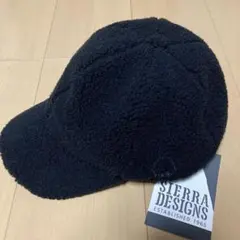 SIERRA DESIGNS ブラック　フリースボアキャップ