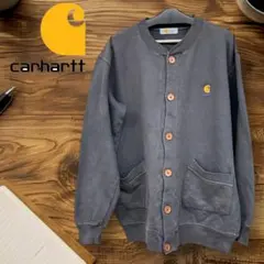 【90s-00s】Carhartt（カーハート）スウェットカーディガン L