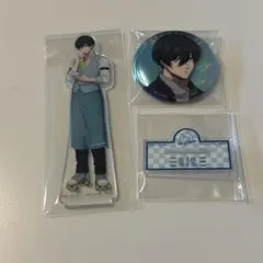ブルーロック　糸師凛　アクスタ　缶バッジ　2点セット