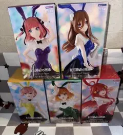 五等分の花嫁 カラーバニーver. コンプリートセット