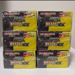 ポケカ MEGAドリームex 6BOX シュリンク付き