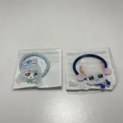 キャラクター ヘアゴム 2個セット