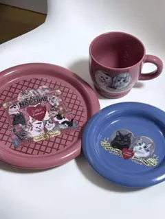 Cats Naptime Afternoon Tea 食器3点セット 猫のサムネイル