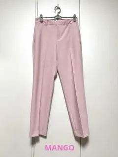 MANGO ベビーピンク パンツ 新品未使用のサムネイル