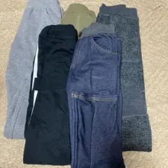 キッズ服 ロングパンツ 5点セット 130センチ　スウェット