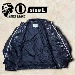 12月7日限定値引き NESTA BRAND 黒 L ライトダウン キルティング