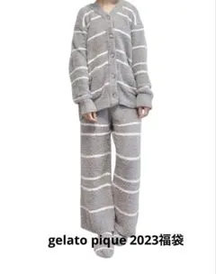 【新品未使用】ジェラートピケ 2025年 福袋 5点セット モコモコパジャマ上下 新品未使用】 ジェラートピケ 福袋 モコモコ 2025 ルームウェア