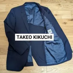 TAKEO KIKUCHI ネイビー テーラードジャケットのサムネイル