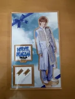 山中柔太朗 M!LK ハハハッピー 青衣装 アクリルスタンド アクスタ