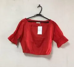 ショート丈 トップス