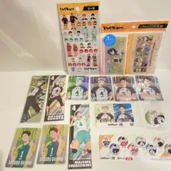 ハイキュー ステッカー カード シール 缶バッジなどまとめ売り