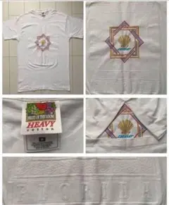 未使用 DEAD STOCK 90s USA製 florida 型押し 刺繍