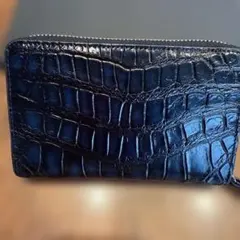ゼルパリ 長財布 クロコダイル ワニ革 zele-paris - メルカリ