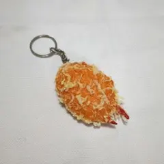 食品サンプル キーホルダー 天ぷら カニの爪