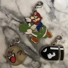 ユニバ　マリオ　チャーム　メタルチャーム ヨッシー　キラー　テレサ