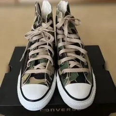 CONVERSE ALL STAR カモフラージュ ハイカット　ファスナー付き