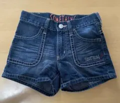 SOMETHING キッズ ショートパンツ デニム 【150】