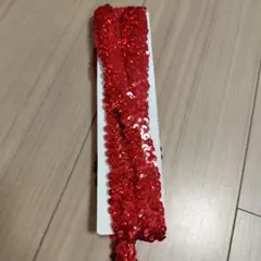 スパンコール ブレード レッド 手芸材料
