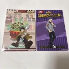 ヒロアカ 雄英高校オープンスクール イラストシート 緑谷 心操