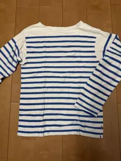 【送料込】45RPMメンズ 長袖Tシャツ ボートネック サイズ3相当バスクシャツのサムネイル