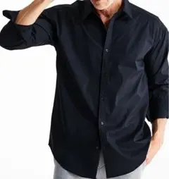 【美品】定価約5万円　AKM 長袖シャツ　メンズ　Sサイズ