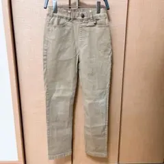 【GU(ジーユー)】のびのびストレートパンツ 130cm