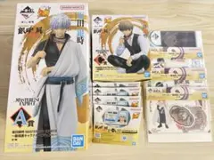 ロゴ無し 一番くじ 銀魂展 ラストワン賞 坂田銀時 モノクロカラー i賞