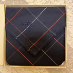 Burberry チェック柄 ハンカチ ボックス付き