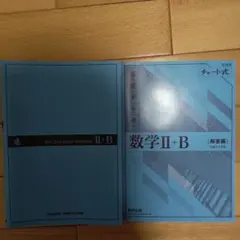 新課程チャート式基礎からの数学Ⅱ+B　青チャート