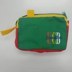 No.A-1691 BENETTON　ポーチ　ネームタグ付　ヴィンテージ品のサムネイル