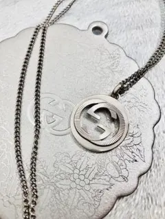 超美品】GUCCI ペンダント トップ925＋社外チェーン 男女兼用 - メルカリ