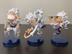 ONE PIECE ワンピース　ニカ　ワーコレ　メタリック ver.　3体セット