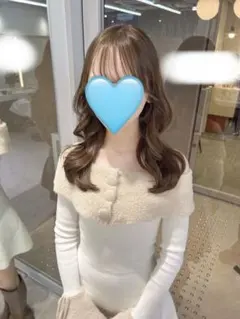 オフショルダー ニットワンピース ベージュ FREEサイズ